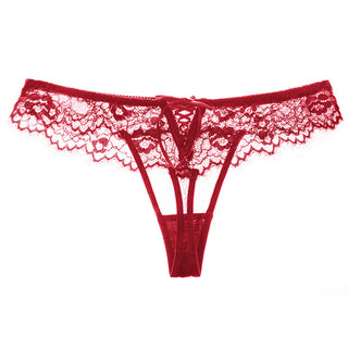 Lacy thong panties (pack of 3)